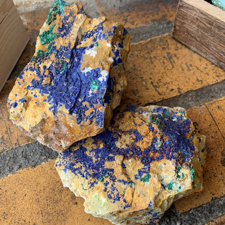 Large blue labradorite stone 1kg496g