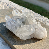 Amas de quartz cristal de roche pour collectionneur, une merveille !