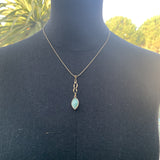 Natural amazonite necklace