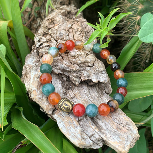 Natural agate bracelet, the symbol of peace