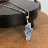 blue kyanite pendant