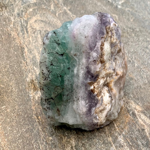 Large Raw Rainbow Fluorite, the Stone of Intuition