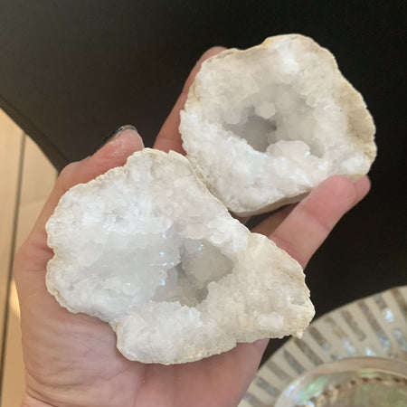 Amethyste du Brésil avec de gros cristaux