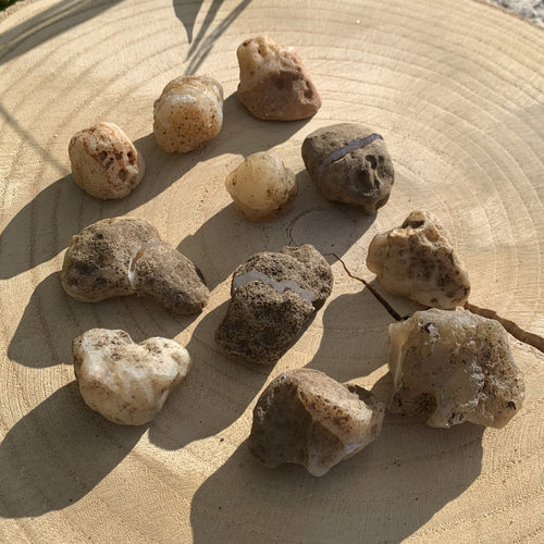 Géode agate entière