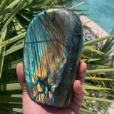 Belle Labradorite véritable polie de forme libre de 1kg317g