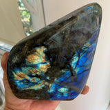 Large blue labradorite stone 1kg496g