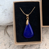 AAA lapis lazuli pendant from Afghanistan