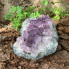 Beau amas d'améthystes