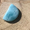 Cabochon de larimar de République Dominicaine, qualité extra