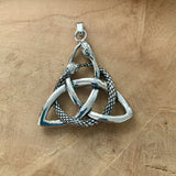 Collier nœud celtique, Collier Trinité Triquetra