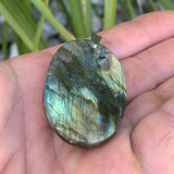 Labradorite pendant, the stone of protection, stone of the therapist