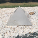 Pyramide de quartz blanc, pyramide reiki grade supérieur