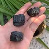 raw black tourmaline