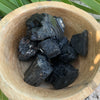 raw black tourmaline