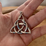 Collier nœud celtique, Collier Trinité Triquetra