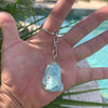 Porte clés en amazonite brute