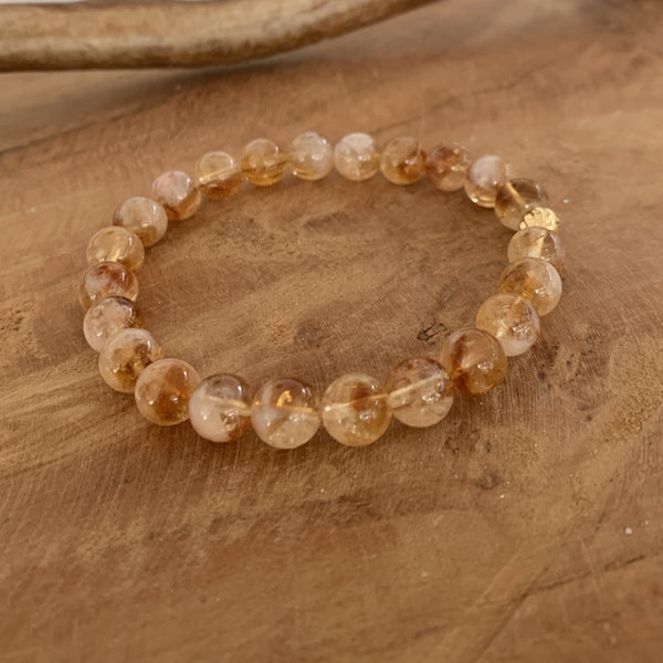 Natural citrine bracelet "Abundance"