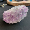 Cluster of extra quality amethysts, large crystals