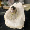 Agate eye ring, Cyclops eye ring, unique creation