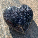 Heart in gabbro 