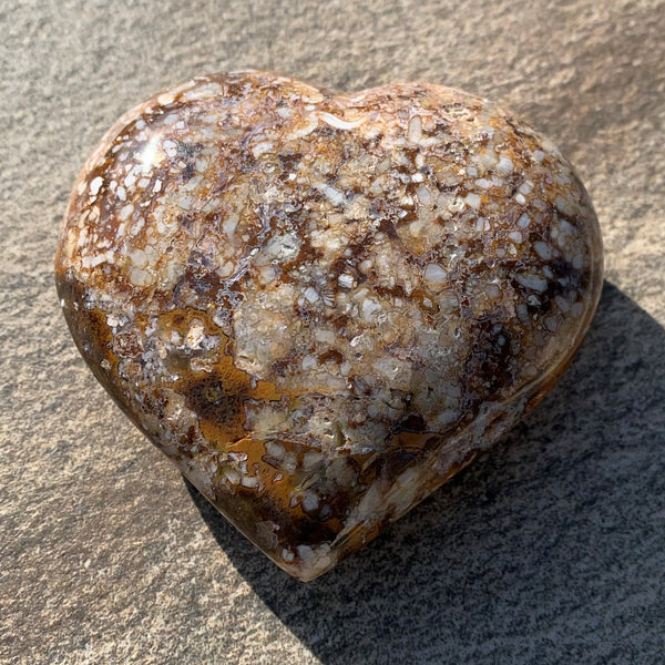 Cœur en opale Mahafaly, coeur