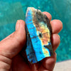 Spectacular labradorite slabs