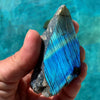 Spectacular labradorite slabs