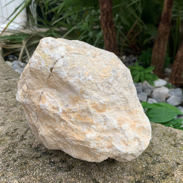 Grande géode de quartz blanc entière 3Kg, cristal de roche