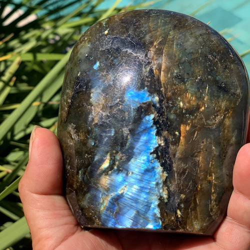 800g blue labradorite stone