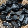 raw black tourmaline